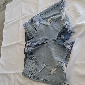 Judy Blue Distressed Denim Shorts